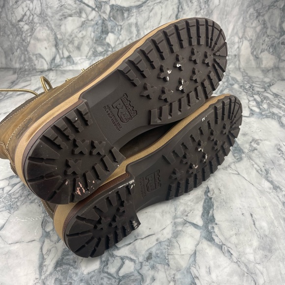 Timberland PRO Hightower 6" Alloy Toe Work Boot, Women's Size 9.5 , Brown - Picture 9 of 9